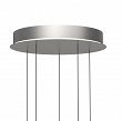 QUIBERON - Lampa wisząca piątka okrągła nikiel mat - 3