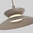 7060-313 Lampa wisząca trójka prosta Gubbio kaszmirowa - 3