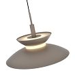 7060-313 Lampa wisząca trójka prosta Gubbio kaszmirowa - 8