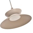 7060-413 Lampa wisząca czwórka prosta Gubbio kaszmirowa - 7
