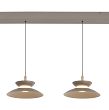 7060-413 Lampa wisząca czwórka prosta Gubbio kaszmirowa - 2