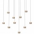 QUIBERON - Lampa wisząca dziesiątka piaskowy 