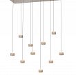 QUIBERON - Lampa wisząca dziesiątka piaskowy 
