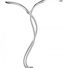 8326-0201 Lampa stojąca Hampton chrom