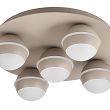 9047-513 Lampa sufitowa plafon piątka okrągły Biarritz kaszmirowa - 5