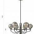 6221-0610 Lampa wisząca szóstka CLASSICO - 6