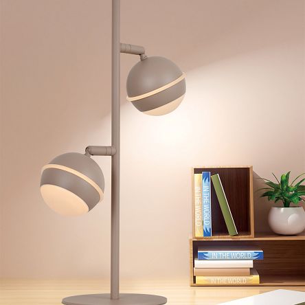 8047-213 Lampa stojąca dwójka Biarritz kaszmirowa