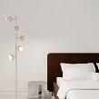 3047-513 Lampa podłogowa piątka Biarritz kaszmirowa - 3
