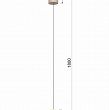 QUIBERON - Lampa pojedyncza piaskowy 