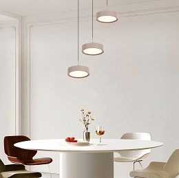 5062-313 Lampa wisząca trójka okrągła Valensole  kaszmirowa