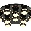 9047-1005 Plafon dziesiątka okrągły LED Biarritz czarny chrom - 2