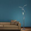3326-0501 Lampa podłogowa Hampton chrom - 2