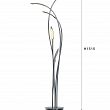 3326-0501 Lampa podłogowa Hampton chrom - 3