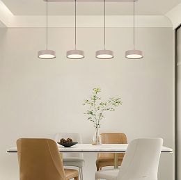 7062-413 Lampa wisząca czwórka prosta Valensole kaszmirowa