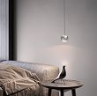 QUIBERON - Lampa pojedyncza nikiel matowy - 4