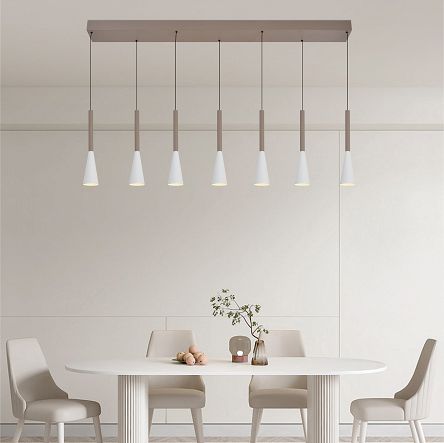 7050-724 Lampa wisząca siódemka prosta Trompto  kaszmirowa