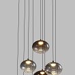 5082-902 Lampa wisząca dziewiątka okrągła Pesaro  czarna - 7