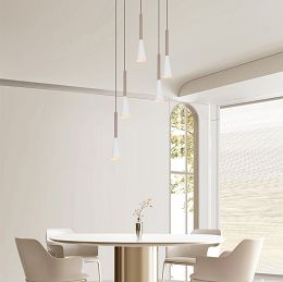 5050-524 Lampa wisząca piątka okrągła Trompto kaszmirowa