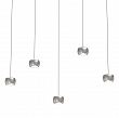 QUIBERON - Lampa wisząca piątka prosta biała - 4