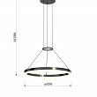 6049-0110 Lampa wisząca LED PERPIGNON - 3