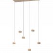 QUIBERON - Lampa wisząca szóstka piaskowy 