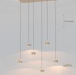 QUIBERON - Lampa wisząca szóstka piaskowy 