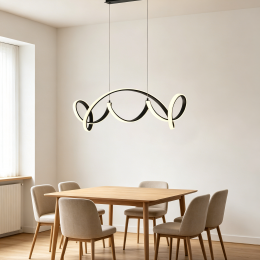 7095-0110 Lampa wisząca Toronto czarna
