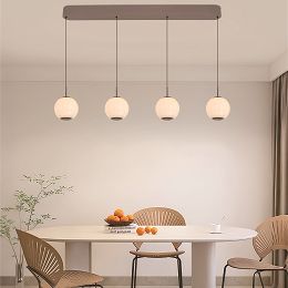 7051-413 Lampa wisząca czwórka prosta LED Luberon kaszmirowa