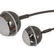 3047-305 Lampa podłogowa trójka Biarritz czarny chrom - 6